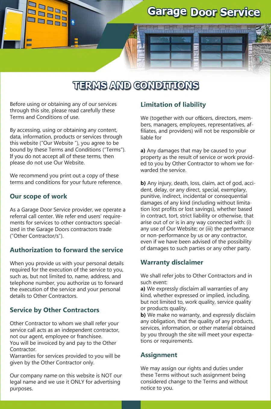 Garage Door 24 Hours Repairs New York, NY 212-918-5373